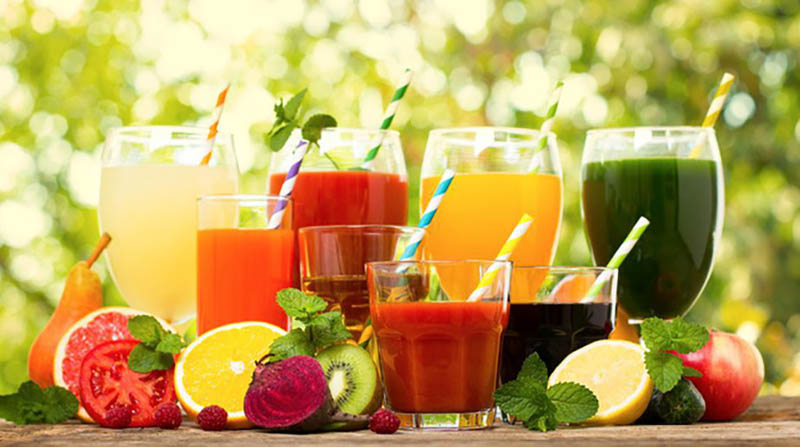 Sinh tố trái cây là thức uống thanh lọc cơ thể được nhiều người lựa chọn
