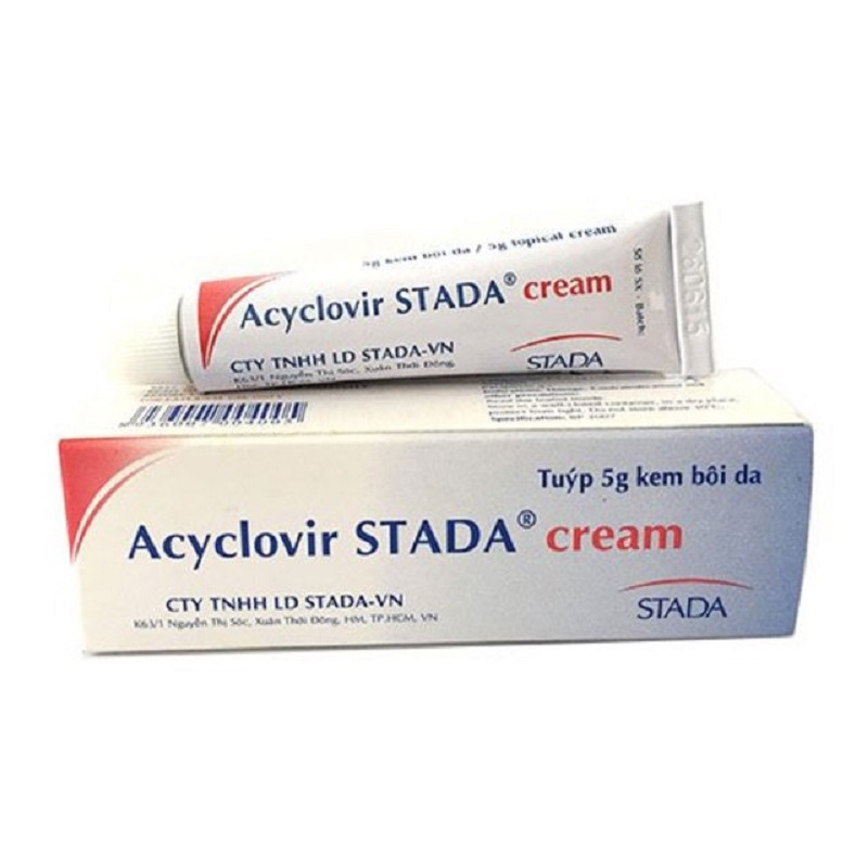 Acyclovir có khả năng điều trị mụn liti nổi trên môi sau phun xăm