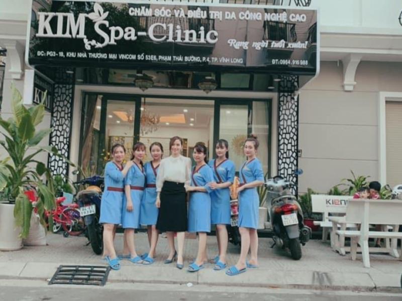 Chi nhánh hoạt động của Kim Spa & Clinic Vĩnh Long