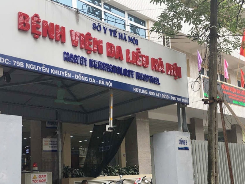 Bệnh viện Da liễu Hà Nội là cơ sở tẩy nốt ruồi uy tín