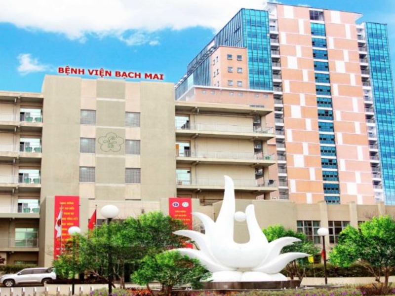 Bệnh viện Bạch mai nổi tiếng với chất lượng dịch vụ cao